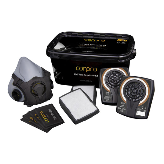 CorPro - Half Face Respirator Mask - General Purpose/Painters Kit - R1400GP
