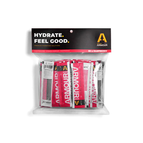 Body ARMOUR - Hydrate+ Hypotonic Sachets (50 Sachets) - BAHSP50