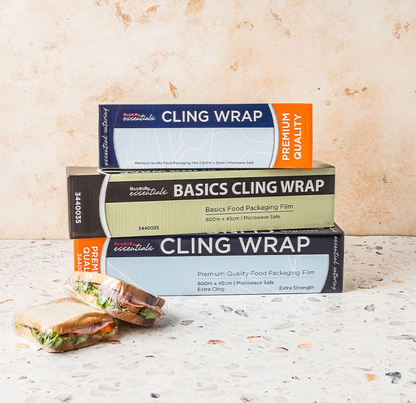 PVC Cling Wrap Rolls Essentials Collection