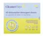 Cleaner Days - Dishwasher Detergent Sheets Lemon 60pcs