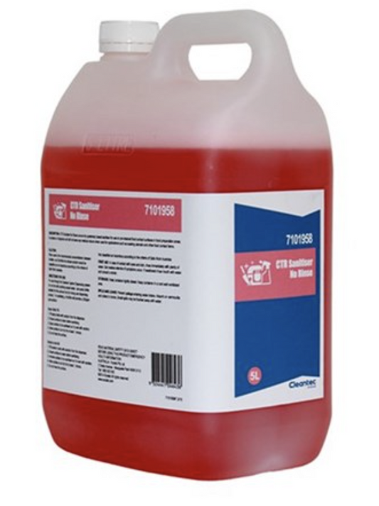 CTR Sanitiser No Rinse 5L Ecolab