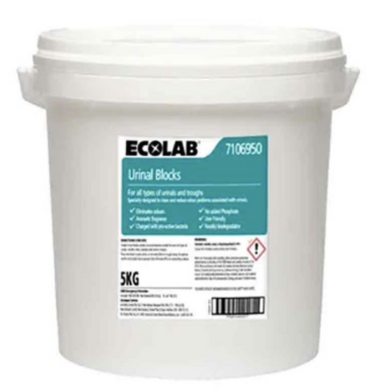 Urinal Blocks Floral 5Kg Ecolab