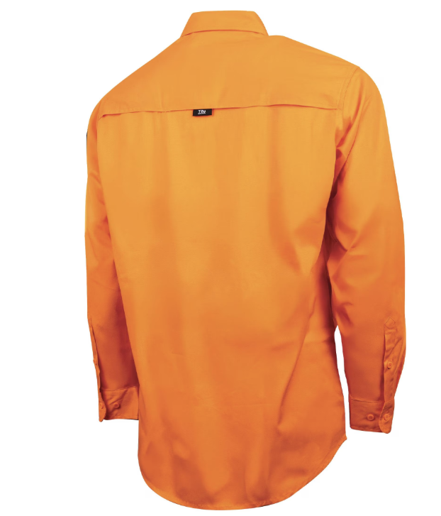 TRu Workwear - Lightweight Vented Hi-Vis Drill Shirt - CS1000