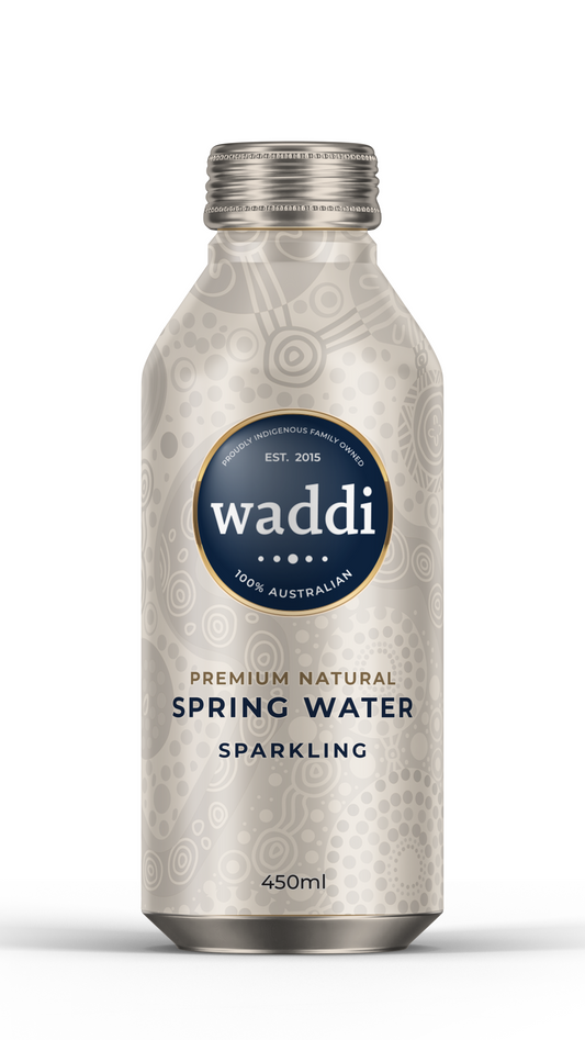 Waddi Springs - Sparkling Spring Water - Aluminium 450ml