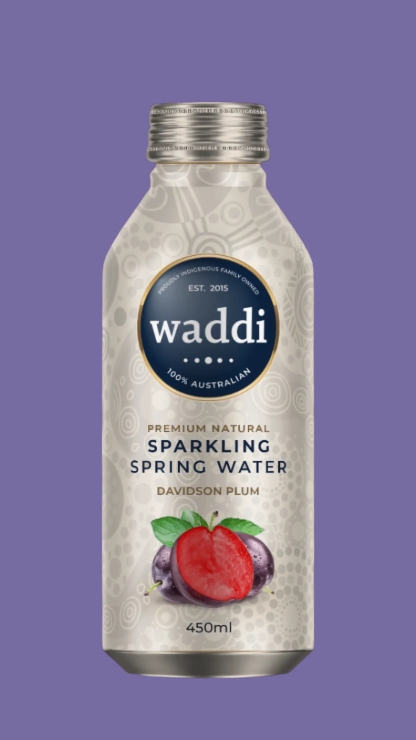 Waddi Springs - Native Collection - Sparkling Davidson Plum 450ml