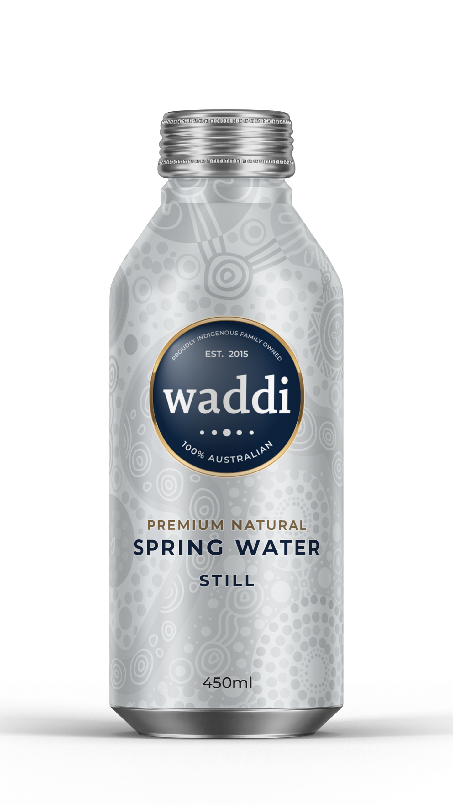Waddi Springs - Still Spring Water - Aluminium 450ml