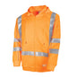 TRu Workwear - Fleece Hoodie with Reflective Tape NSW Rail - TF1959T5