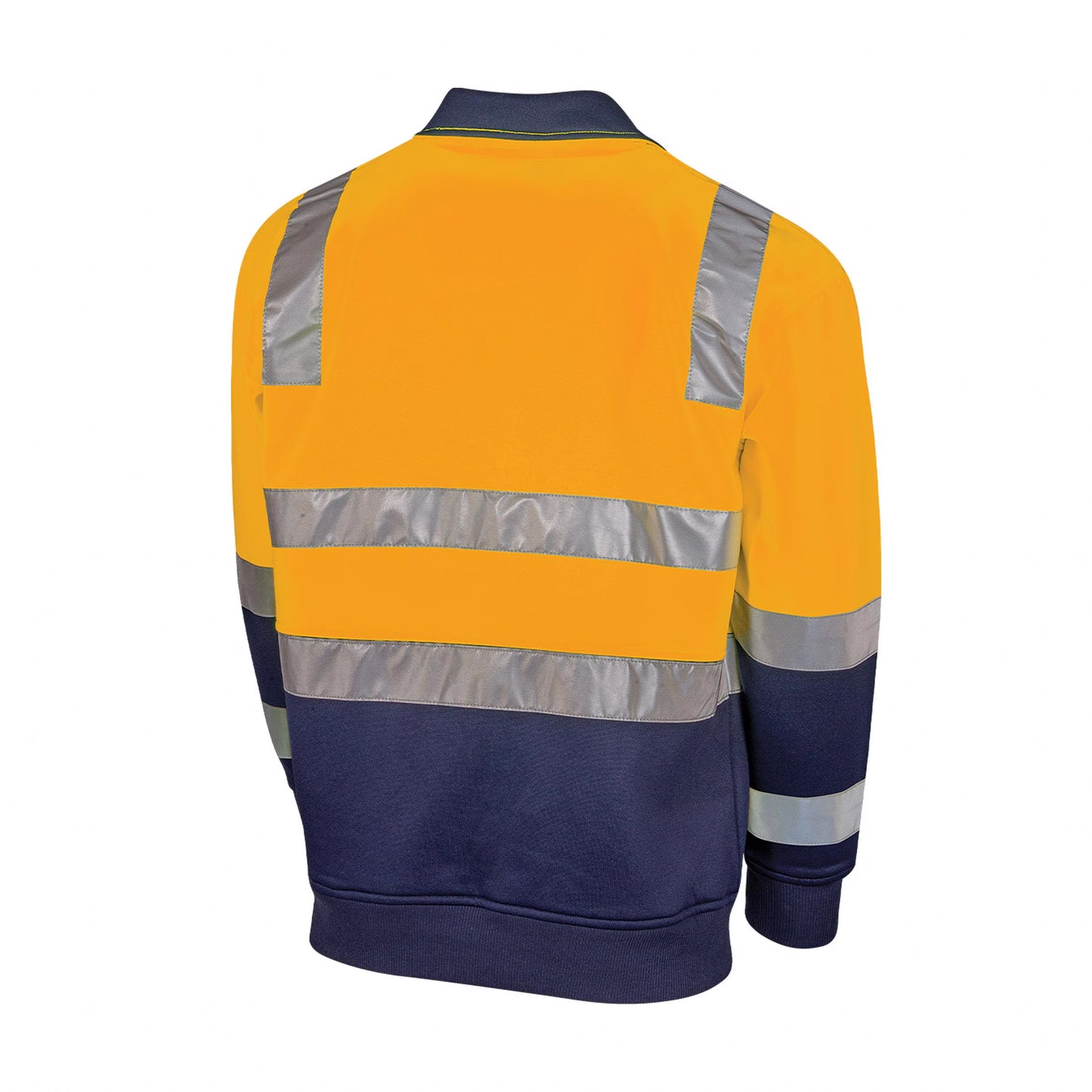 TRu Workwear - 1/4 Zip Fleece Jumper W/Reflective Tape VIC Rail - TF2950T4