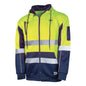 TRu Workwear - Two-Tone Fleece Hoodie w/Reflective Tape - TF2959T1