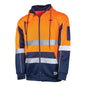TRu Workwear - Two-Tone Fleece Hoodie w/Reflective Tape - TF2959T1