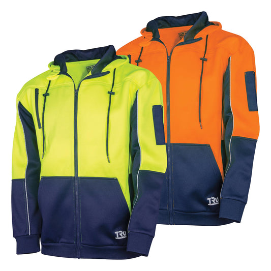 TRu Workwear - Two Tone Fleece Hoodie - TF2959