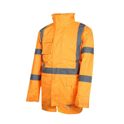 TRu Workwear - 4 in 1 Polyester Oxford w/Reflective Tape NSW Rail - TJ1910T5