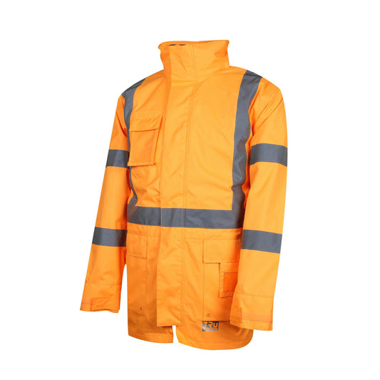 TRu Workwear - 4 in 1 Polyester Oxford w/Reflective Tape NSW Rail - TJ1910T5