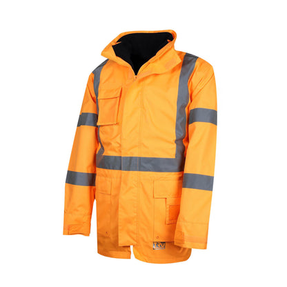 TRu Workwear - 4 in 1 Polyester Oxford w/Reflective Tape NSW Rail - TJ1910T5