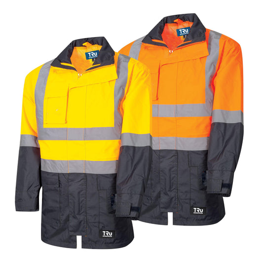 TRu Workwear - Rain Jacket w/Reflective Tape - TJ2900T6