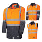 TRu Workwear - 6 in 1 Jacket w/Reflective Tape - TJ2920T6