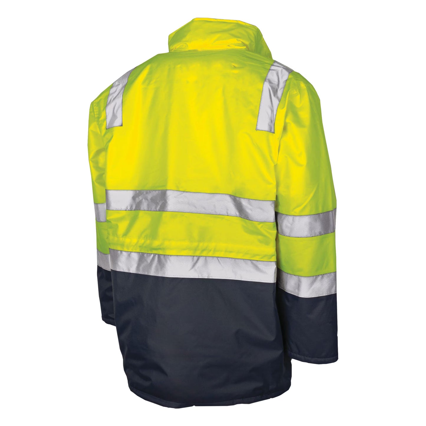 TRu Workwear - Rain Jacket with Quilted Lining w/Reflective Tape - TJ2930T4