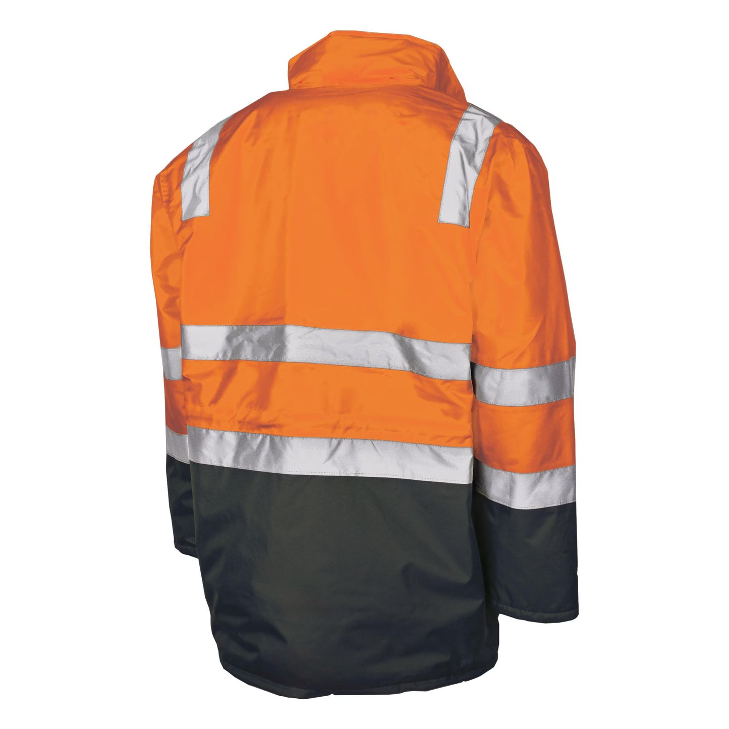 TRu Workwear - Rain Jacket with Quilted Lining w/Reflective Tape - TJ2930T4