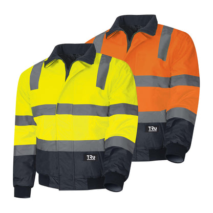 TRu Workwear - Pilot Jacket w/Reflective Tape - TJ2946T4