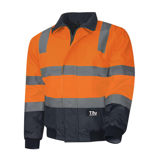 TRu Workwear - Pilot Jacket w/Reflective Tape - TJ2946T4