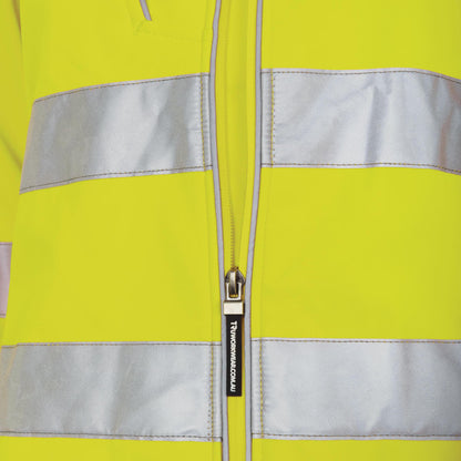 TRu Workwear - Womens Softshell Full Zip Jacket with Reflective Tape - TJW1960T1