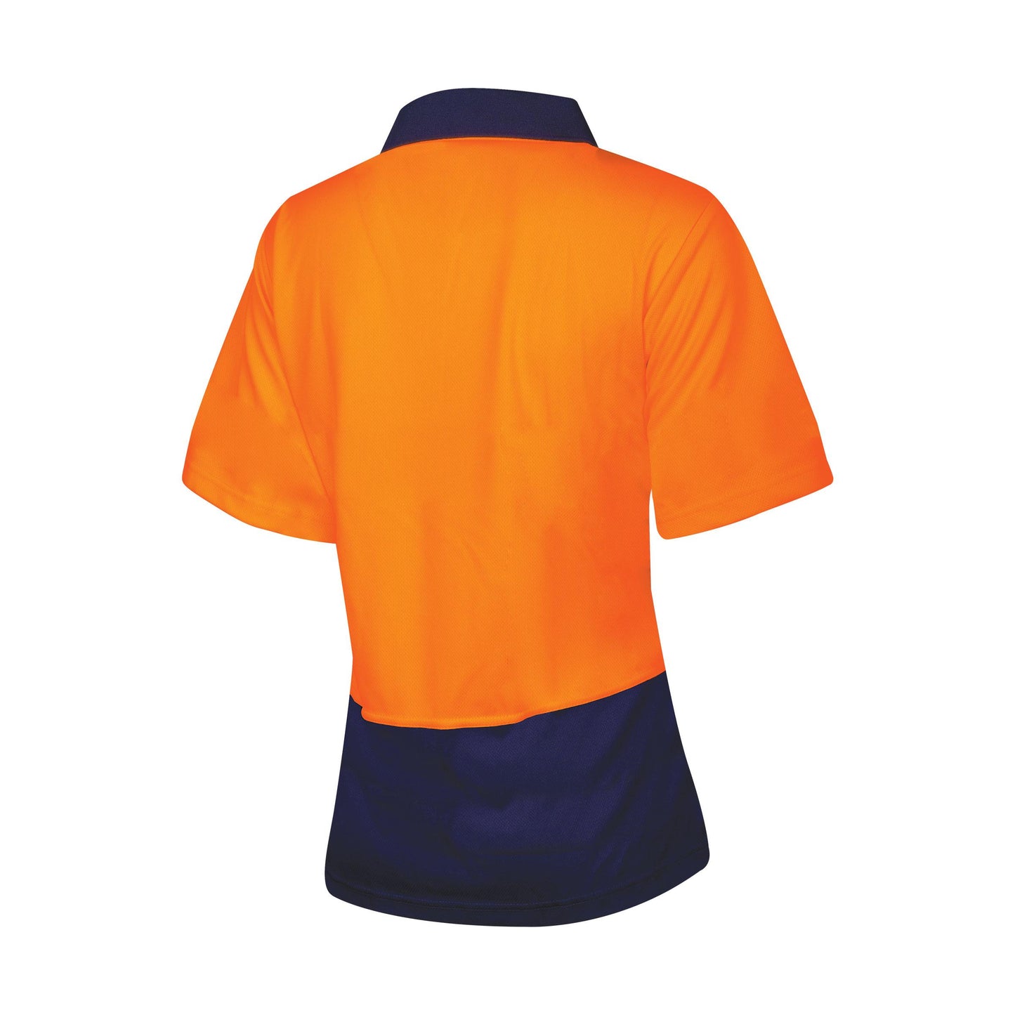 Tru Workwear -  Recycled Women's Anti-Microbial Micromesh S/S Two Tone Hi-Vis Polo Shirt - TSW2415
