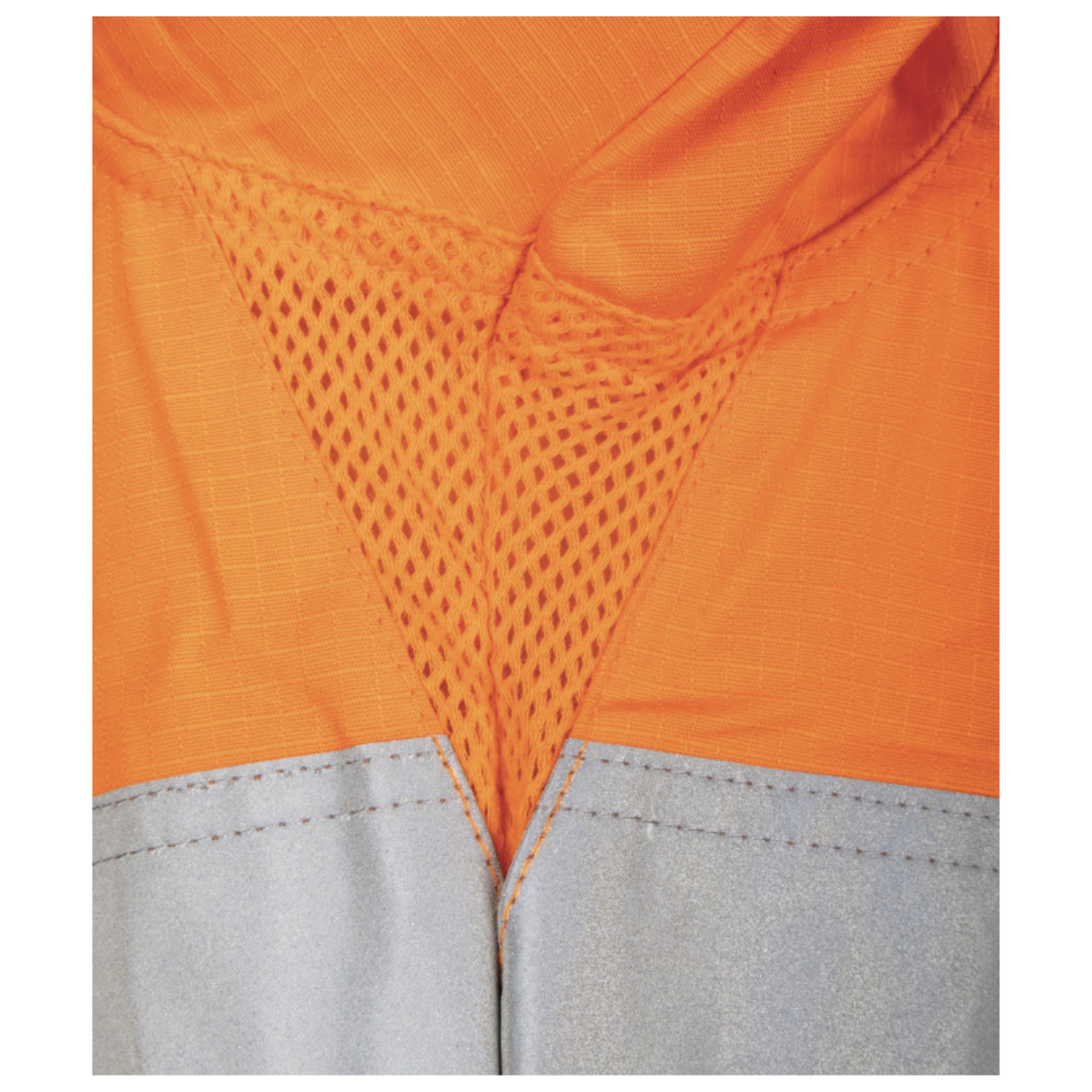 WOMENS Ripstop Vented L/S Hi-Vis Shirt With Reflective Tape