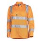 Tru Workwear - Women's VIC Rail Lightweight Vented L/S Hi-Vis Drill Shirt w/Reflective Tape - DSW1166T4