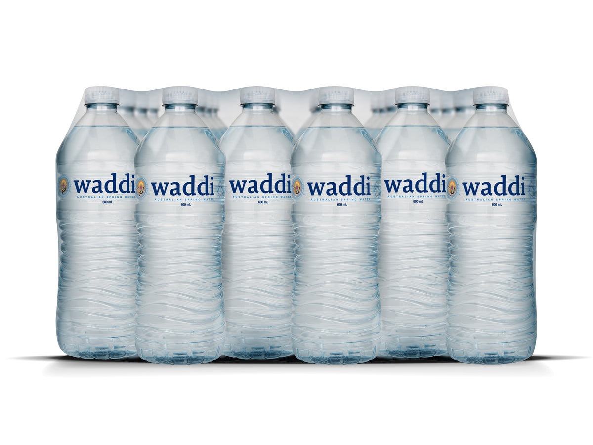 Watti Spring Waddi Springs - Natural Spring Water - 600ml 24 Pack – WADDI
