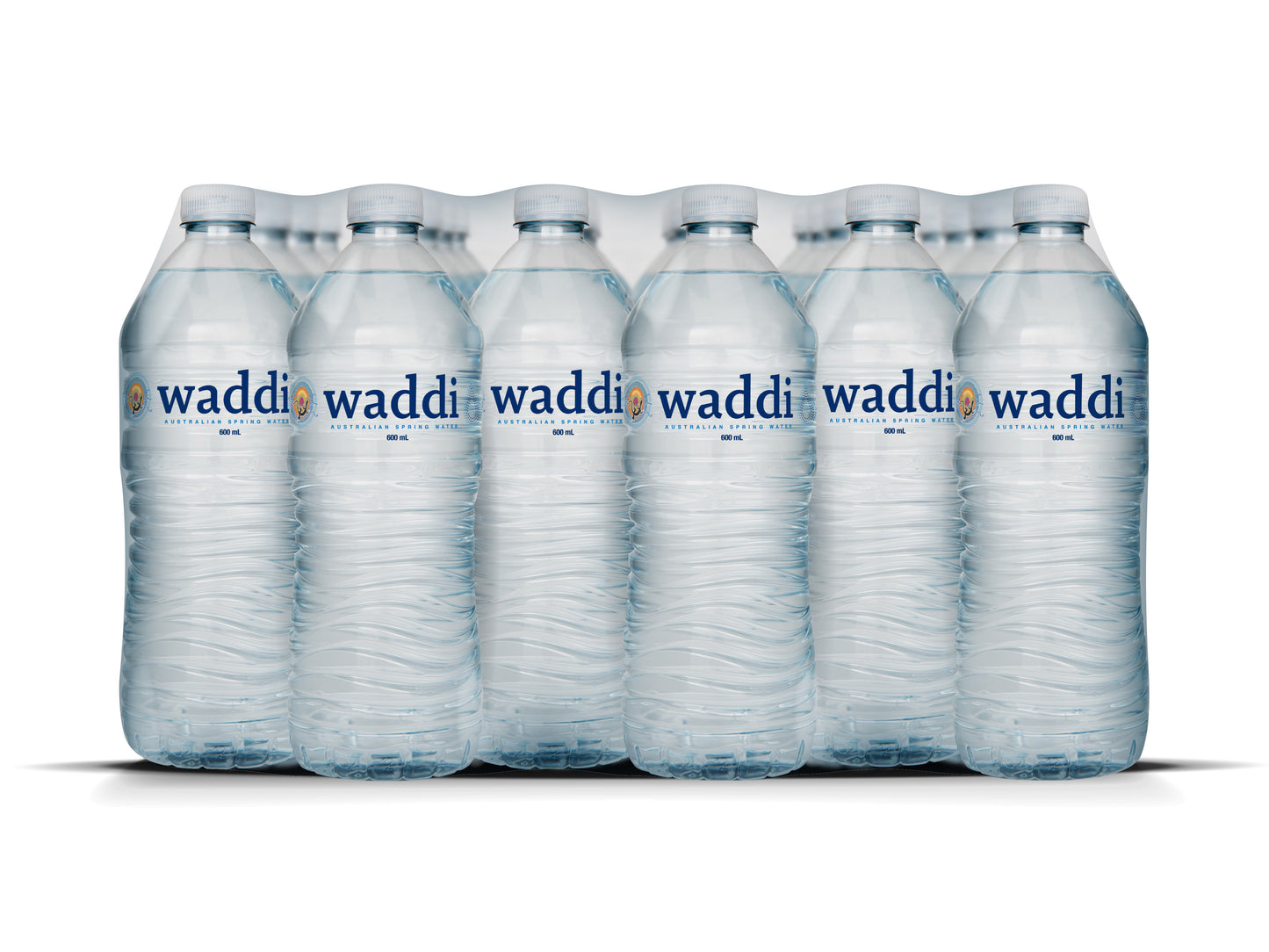 Waddi Springs - Natural Spring Water - 600ml 24 Pack