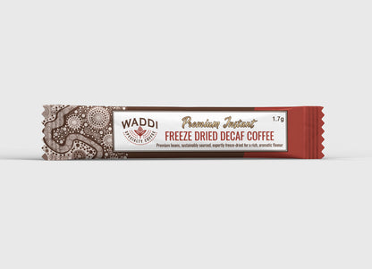 Waddi Speciality Coffee - Granulated Decaf Coffee - 500 Single Serve 1.7g