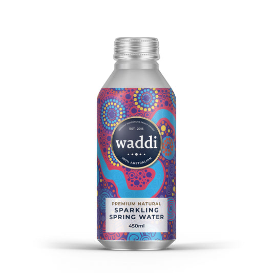 Waddi Springs - Sparkling Spring Water - Aluminium 450ml