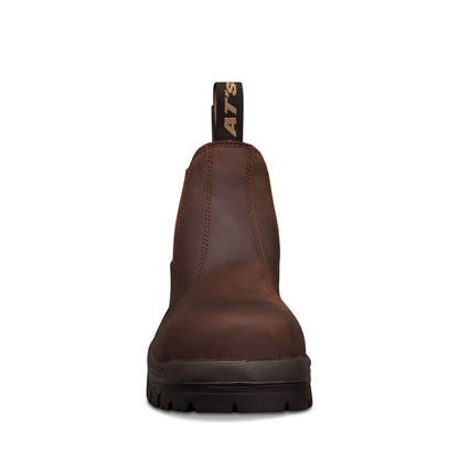 Oliver - 150mm Brown Elastic Sided Boot 45-627