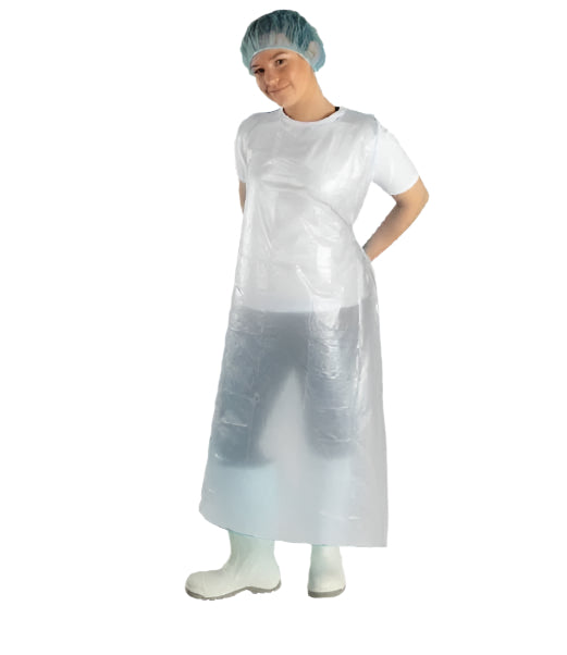 Force 360 - CPE White Isolation Gown (1000 Units) - CWRX709