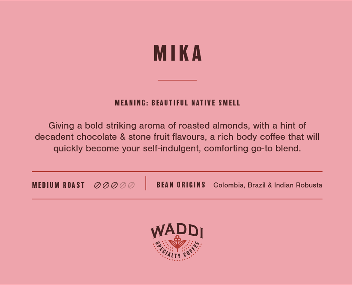 Waddi Speciality Coffee - Nespresso Pods  Plant Based - Mika Blend