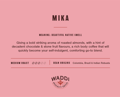 Waddi Speciality Coffee - Nespresso Pods  Plant Based - Mika Blend