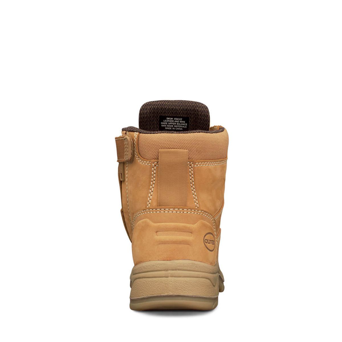 Oliver - Woman's Wheat Zip Sided Boot 49-632z