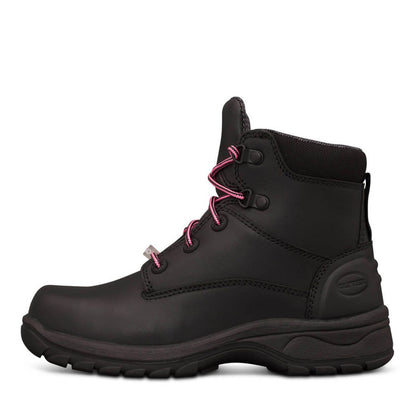 Oliver - Woman's Black Zip Sided Boot 49-445z