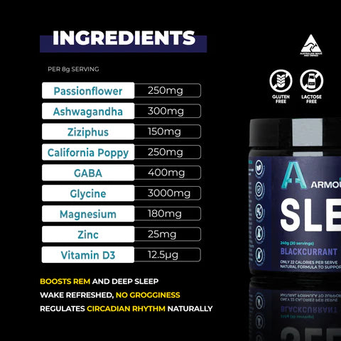 Body ARMOUR - SLEEP 240g Tub - BAST240